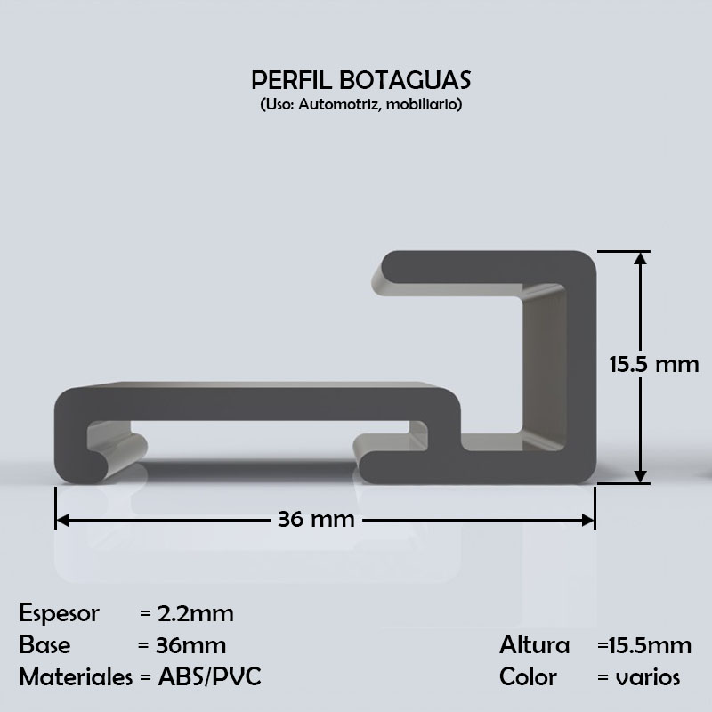 botagua de pvc