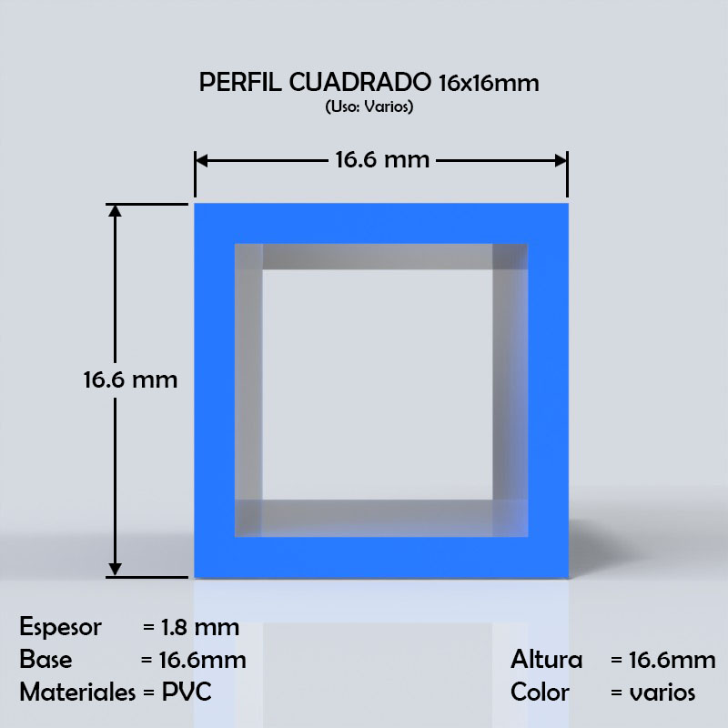 perfiles pvc